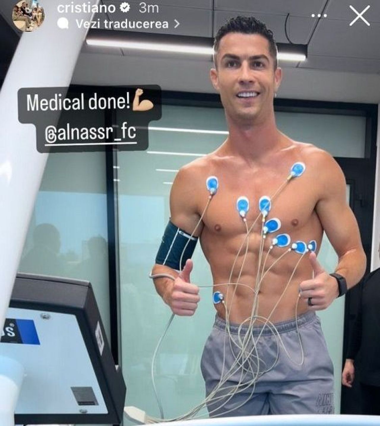 Cristiano Ronaldo, aclamat minute la rând de fanii arabi. Superstarul portughez, prezentat oficial la Al Nassr_9