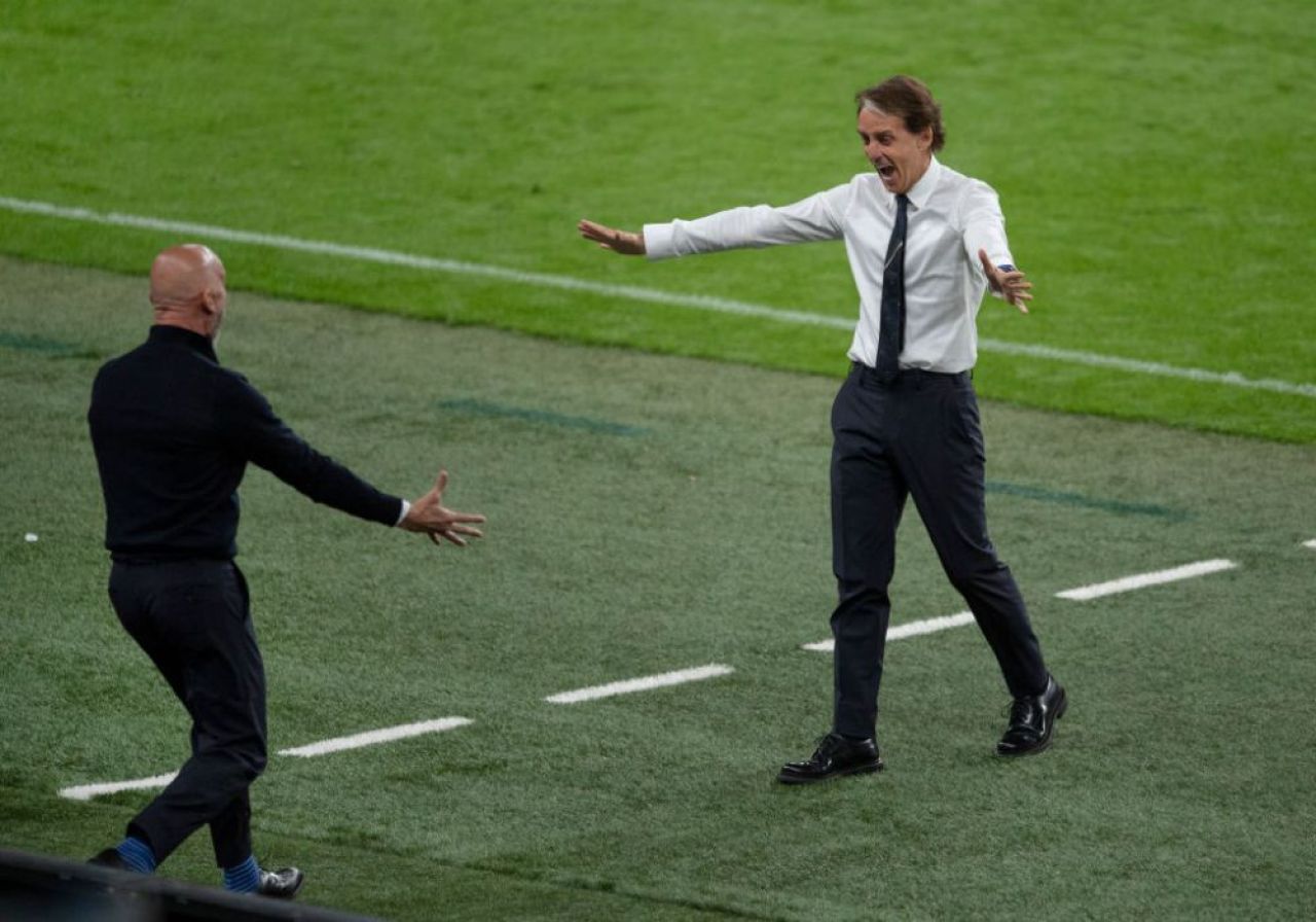 Imaginile care au marcat EURO 2020! De la colegi la Sampdoria la lacrimile succesului alături de Roberto Mancini, cu naționala Italiei _9