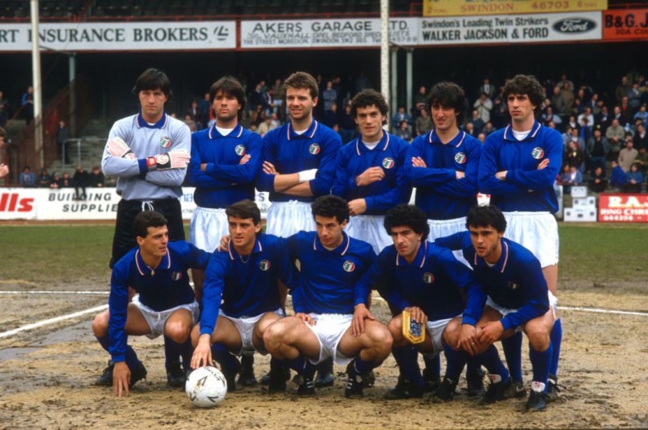 Fotografia postată de Walter Zenga după moartea lui Gianluca Vialli: