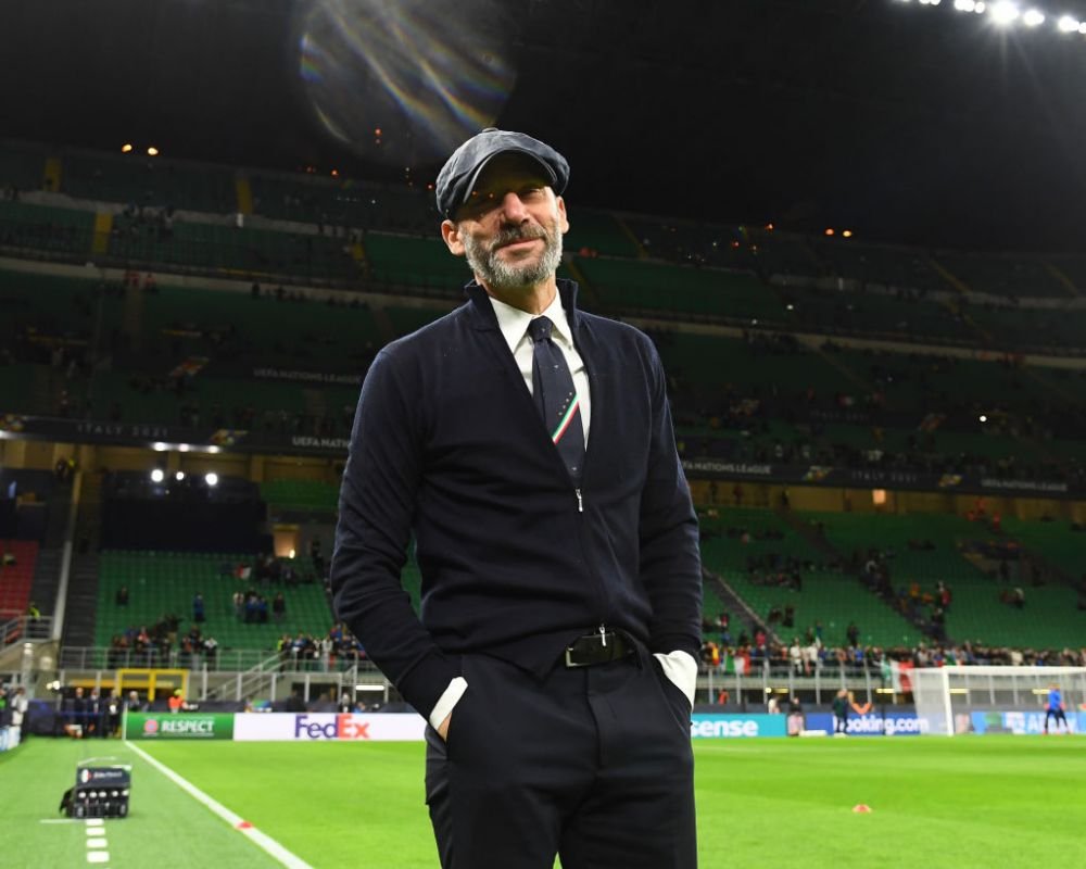 Fotografia postată de Walter Zenga după moartea lui Gianluca Vialli: 