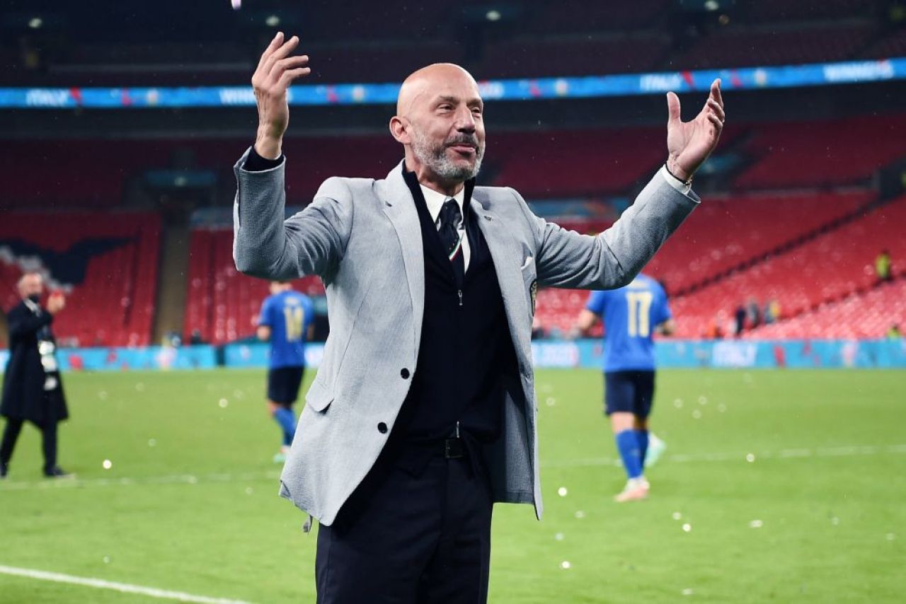 Fotografia postată de Walter Zenga după moartea lui Gianluca Vialli: