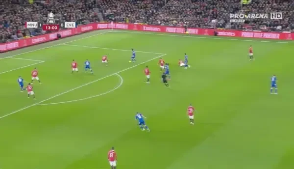 Manchester United - Everton | De Gea scapă mingea printre picioare, iar oaspeții egalează!