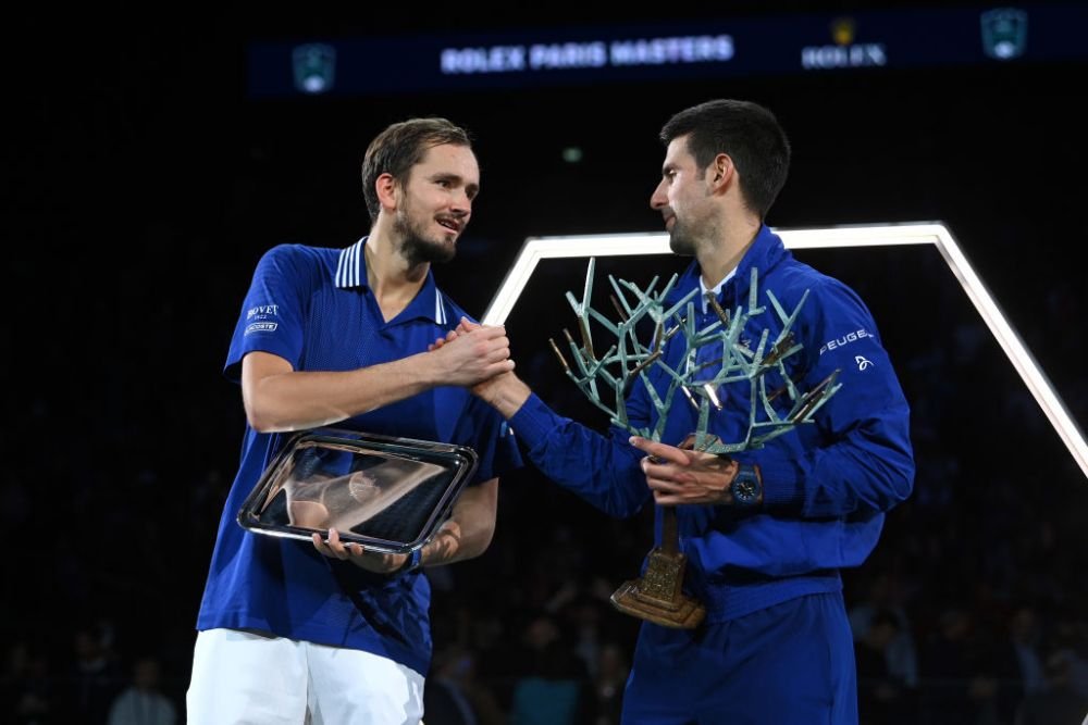 Tensiune în ATP: Medvedev l-a ironizat pe Djokovic, care a câștigat, deși a acuzat o accidentare_20