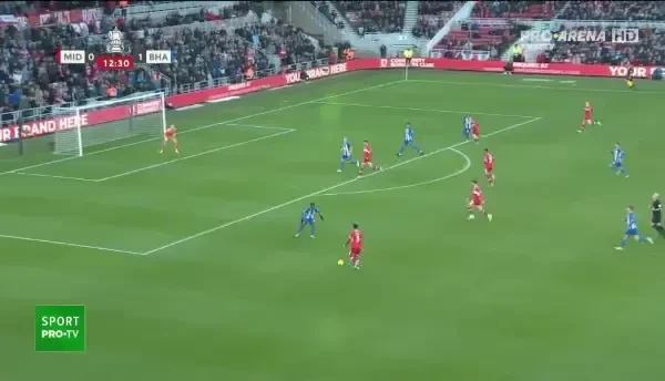 Middlesbrough - Brighton (GOL Akpom)