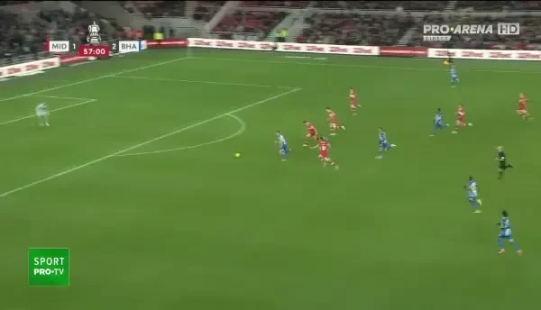 Middlesbrough - Brighton (GOL Mac Allister)