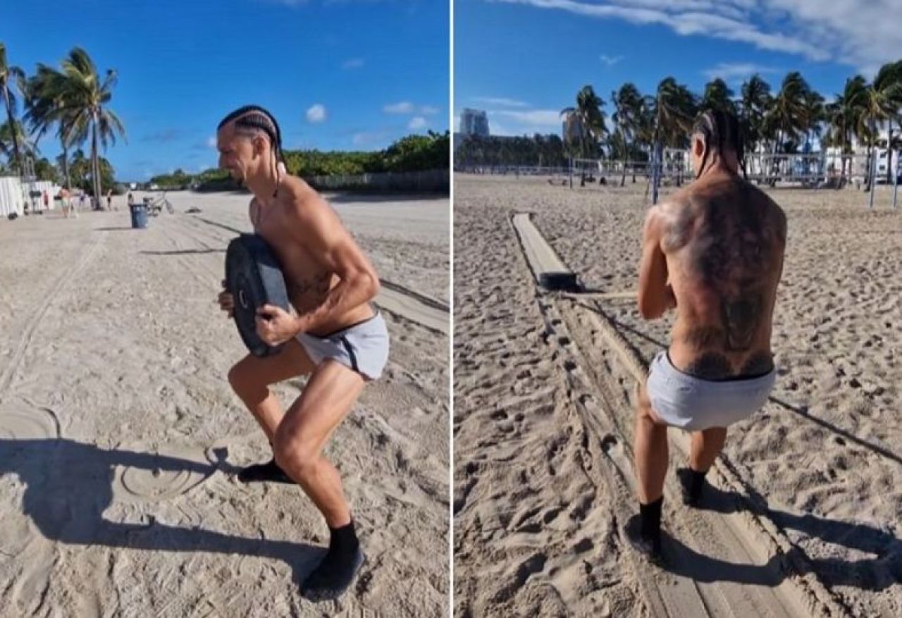 Zlatan Ibrahimovic, antrenament spartan în Miami! Imagini incredibile cu superstarul lui AC Milan_10