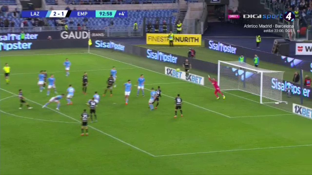 Răzvan Marin a dat lovitura la ultima fază! Golul superb cu care a adus un egal pentru Empoli în meciul cu Lazio_3