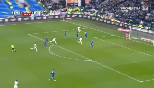 Cardiff - Leeds 2-1 (penalty apărat)