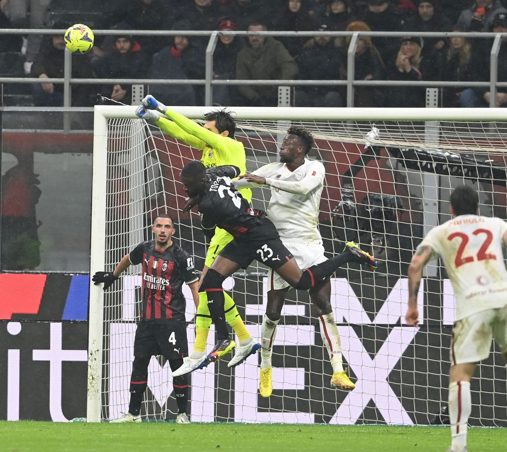 AC Milan - AS Roma 2-2. Final nebun pe San Siro: Tătărușanu a &icirc;ncasat două goluri &icirc;n ultimele minute