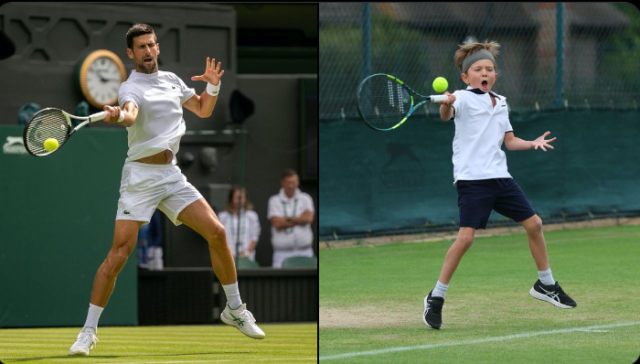 Fiul lui Novak Djokovic impresionează pe terenul de tenis, încă de la 8 ani: cum juca tatăl său la 4 ani _2