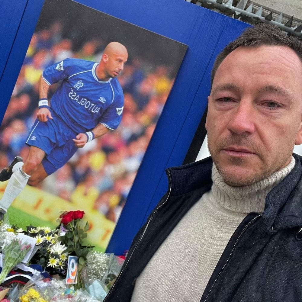 Imaginile durerii. John Terry a fost la Stamford Bridge pentru a-l omagia pe Gianluca Vialli. De ce era foarte atașat de italian