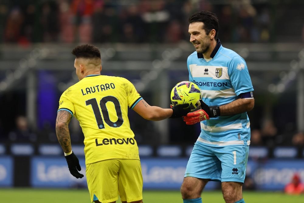 Paradă de excepție a lui Gianluigi Buffon, la aproape 45 de ani, contra lui Inter: 