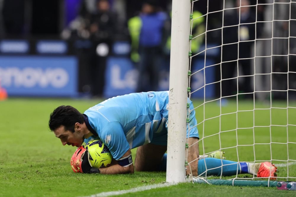 Paradă de excepție a lui Gianluigi Buffon, la aproape 45 de ani, contra lui Inter: 