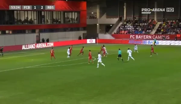 Bayern - Salzburg | Min. 54: GOL Salzburg!