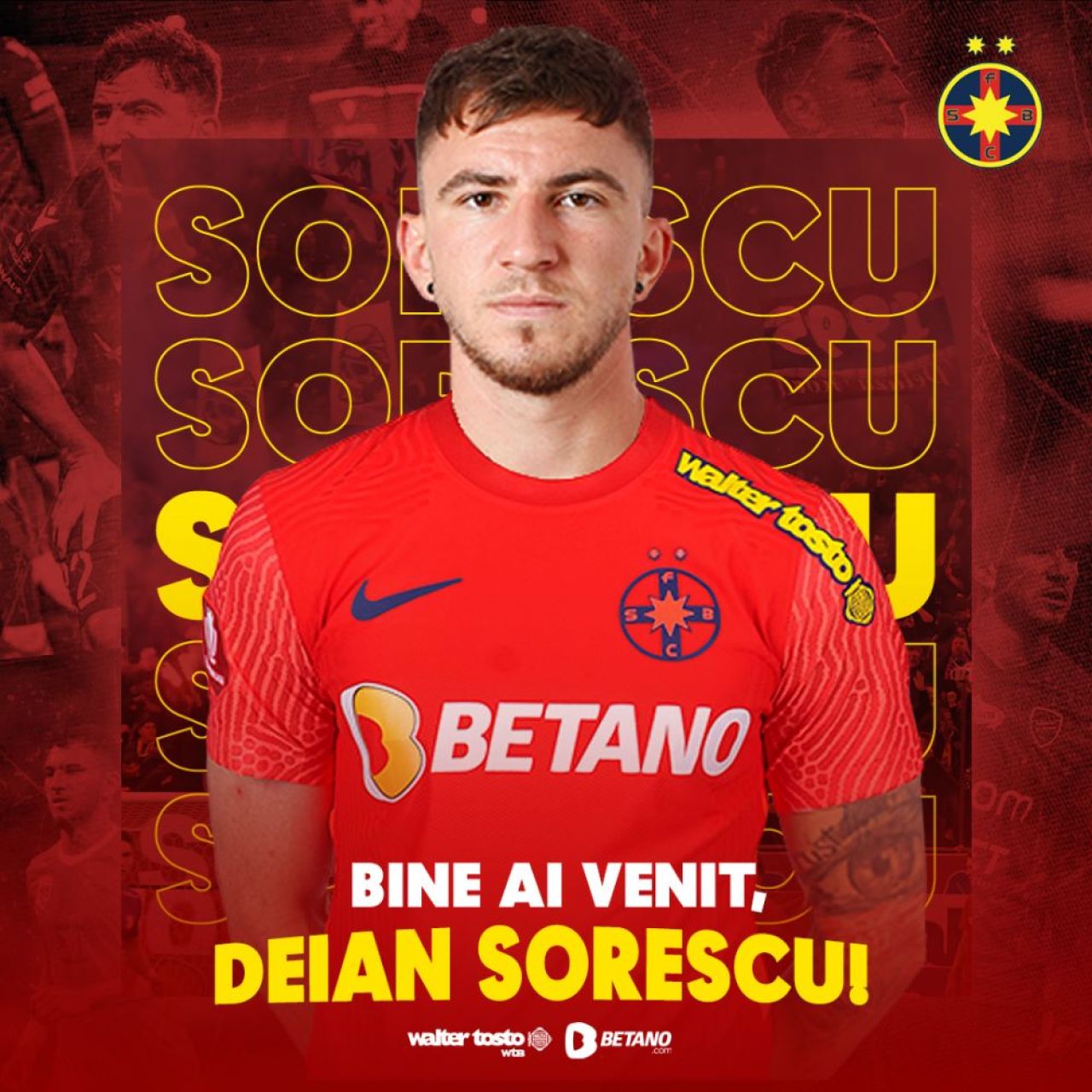 Deian Sorescu, prezentat la FCSB! A început deja antrenamentele și a ales numărul de pe tricou_1