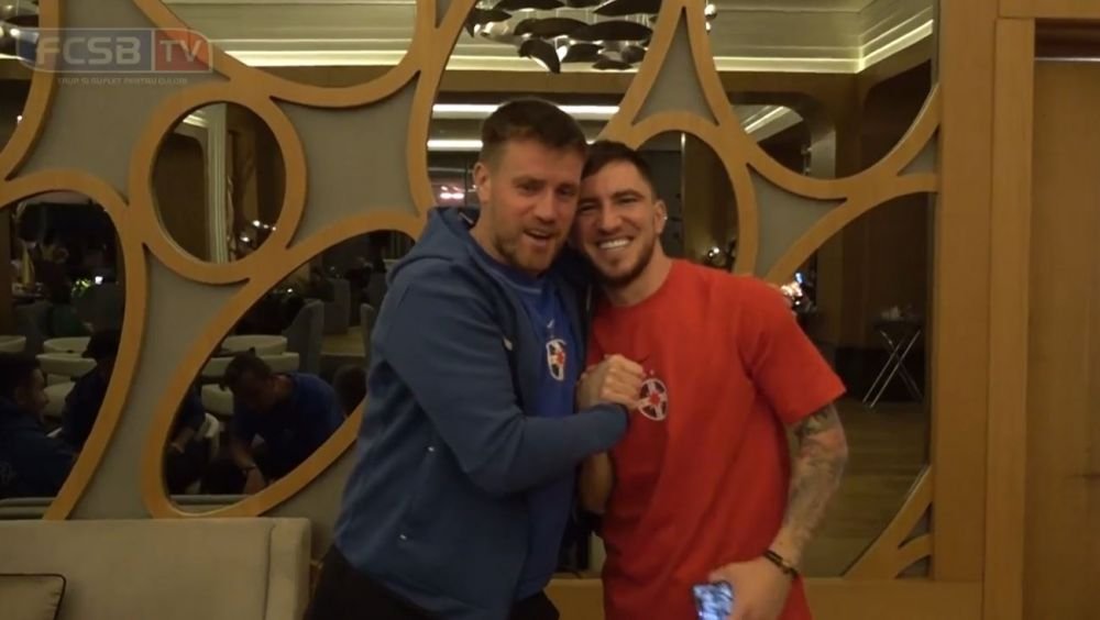Deian Sorescu, primul antrenament alături de FCSB! Cum l-au întâmpinat coechipierii _7