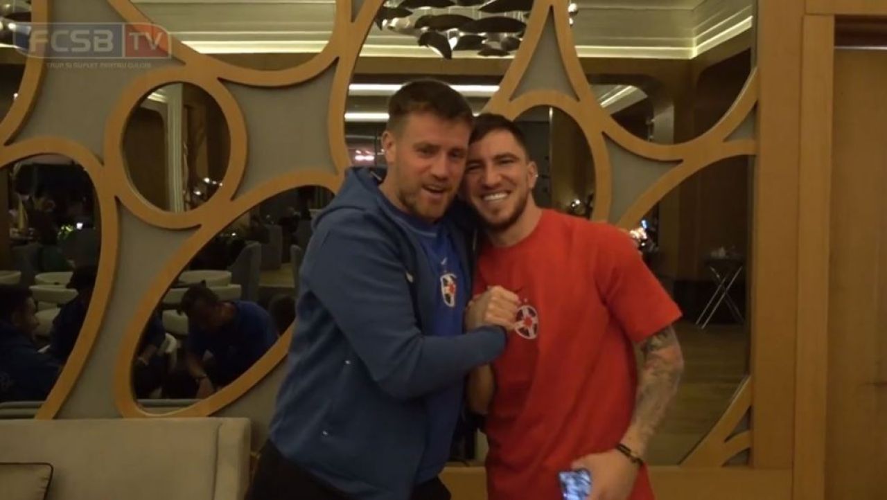 Deian Sorescu, primul antrenament alături de FCSB! Cum l-au întâmpinat coechipierii _7