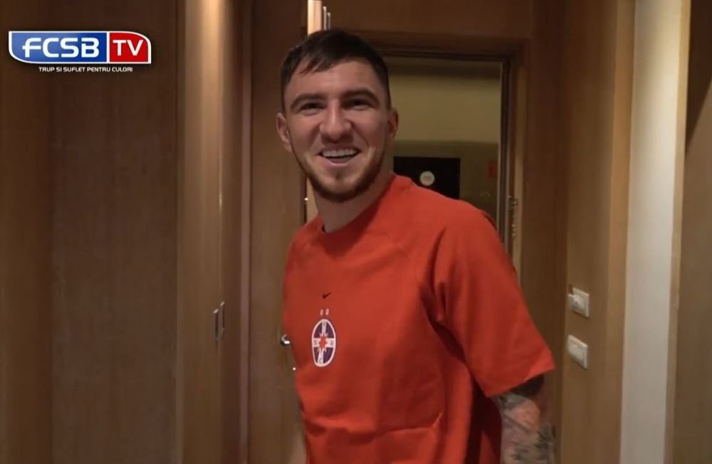 Deian Sorescu, primul antrenament alături de FCSB! Cum l-au întâmpinat coechipierii _8