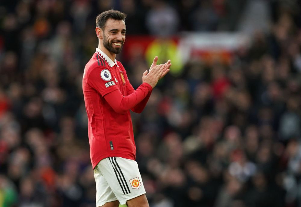 Reacția virală a lui Peter Cech după golul controversat marcat de Bruno Fernandes &icirc;n derby-ul din Manchester