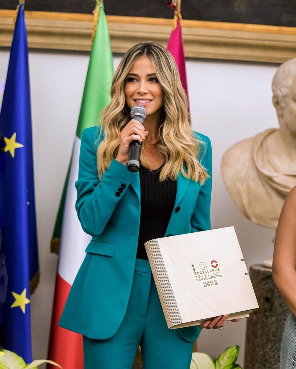 Diletta Leotta a „furat” toate privirile la Napoli - Juventus 5-1! Ținuta frumoasei blonde _21