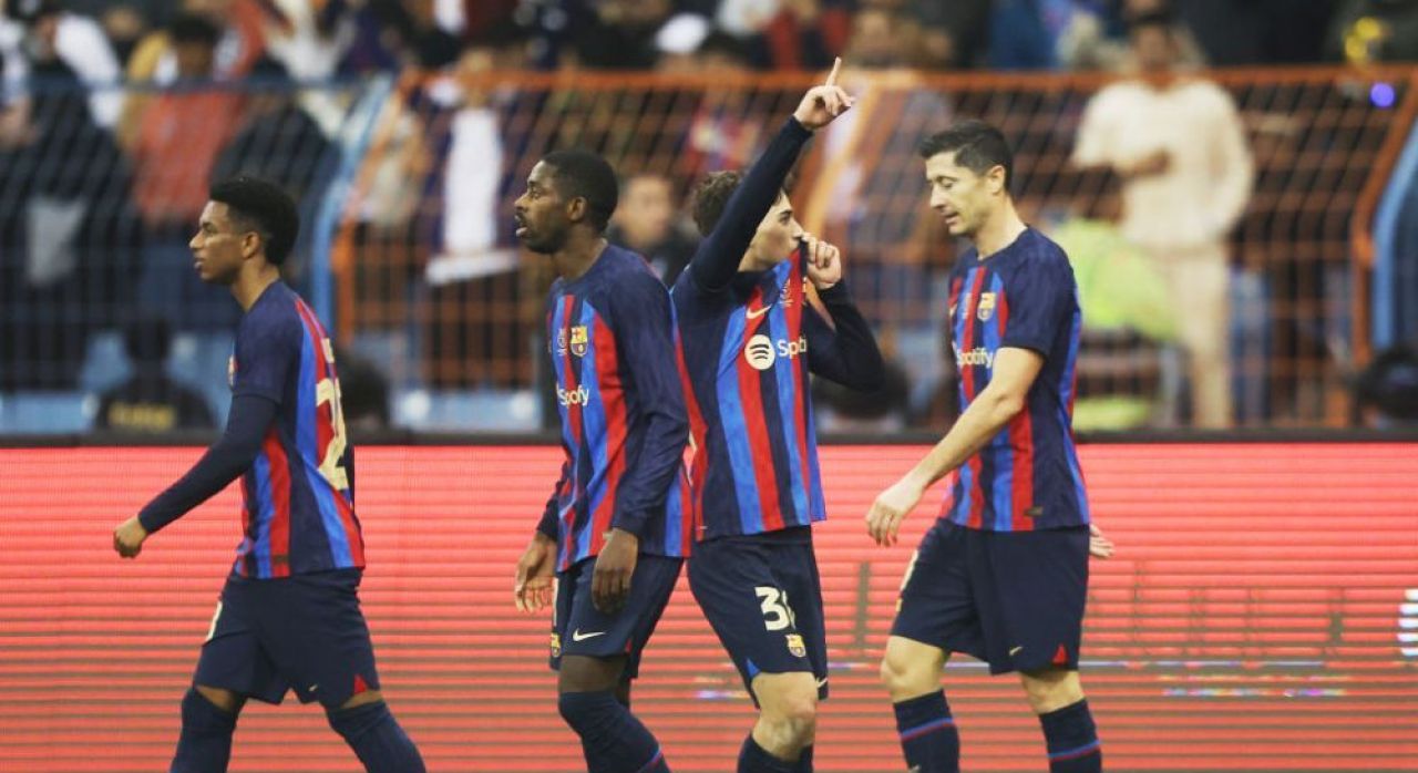 Real Madrid - Barcelona 1-3 | Golden Gavi! Victorie clară pentru catalani în Supercupa Spaniei! Xavi câștigă primul său trofeu _5