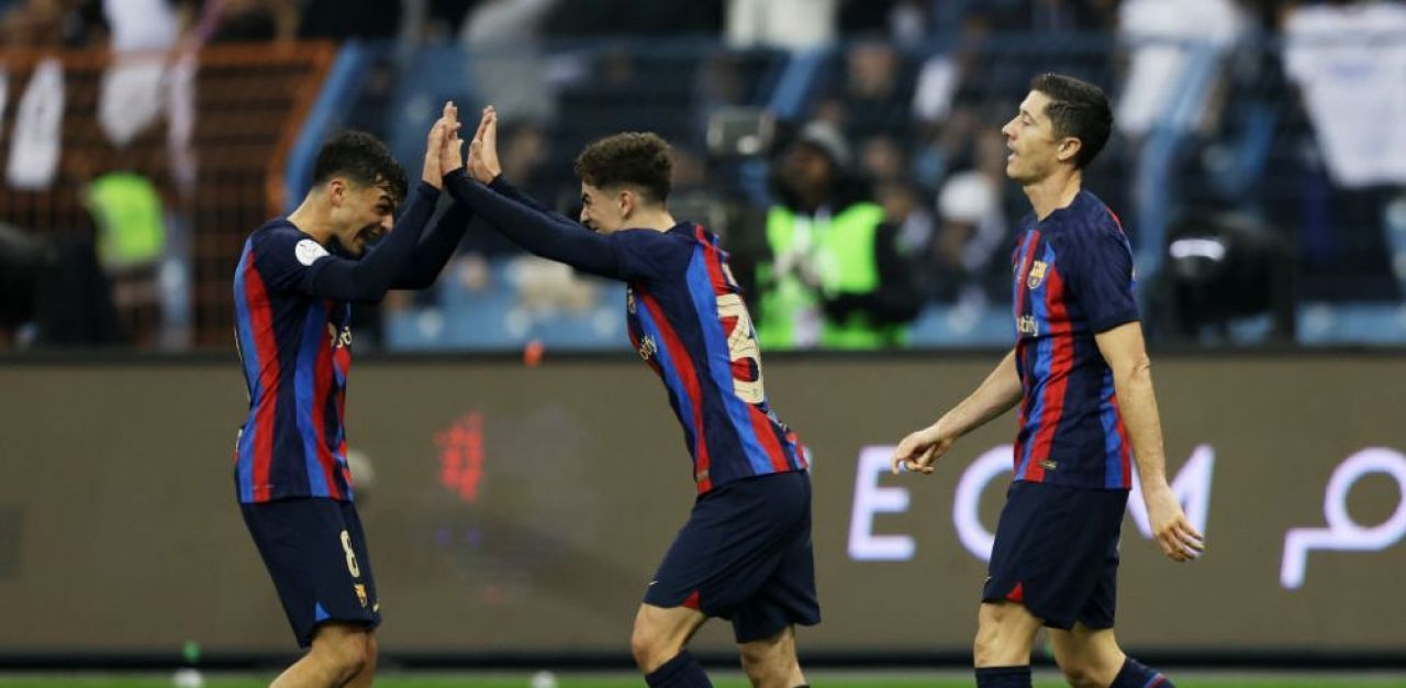Real Madrid - Barcelona 1-3 | Golden Gavi! Victorie clară pentru catalani în Supercupa Spaniei! Xavi câștigă primul său trofeu _6