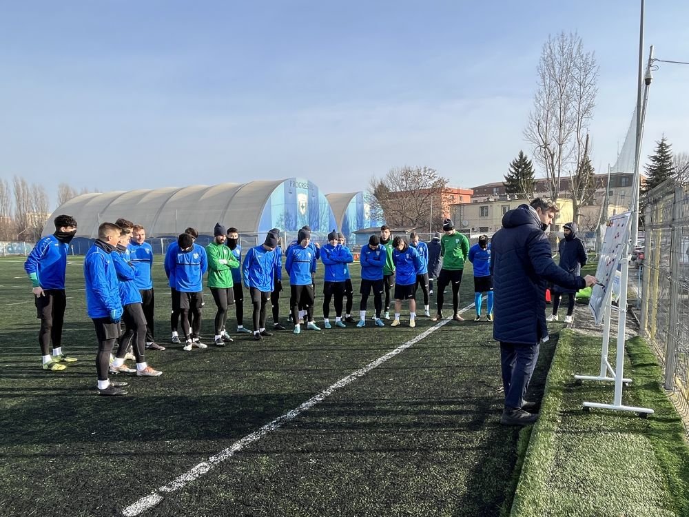 Progresul Spartac, lot cu o medie de vârstă sub 21 de ani și pregătire și amicale doar în București_4