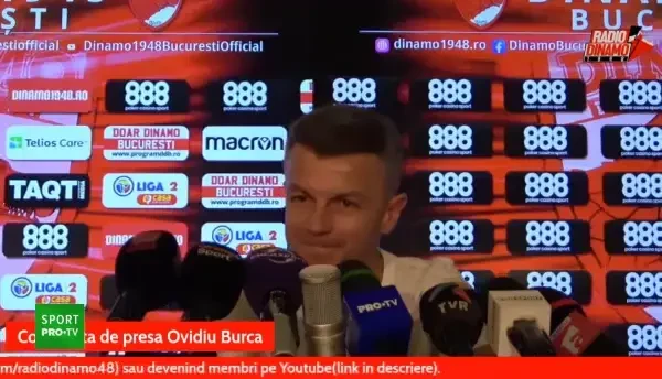 Ovidiu Burcă, antrenor Dinamo: "Să le fie rușine, nu au ce să caute aici!"