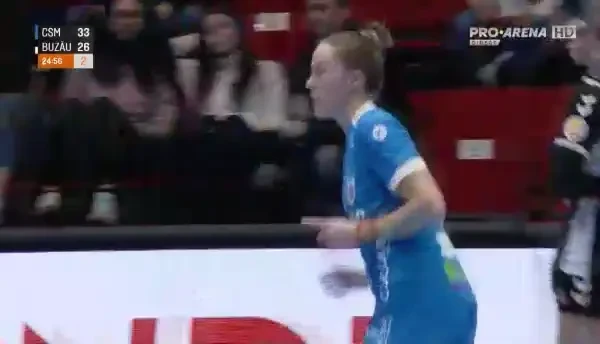 CSM București - Gloria Buzău (sfârșitul meciului)