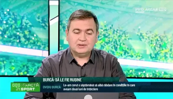 Sorin Cârțu, în direct la Ora Exactă în Sport, pe PRO Arena, despre Dinamo și Craiova (19/01/2023)