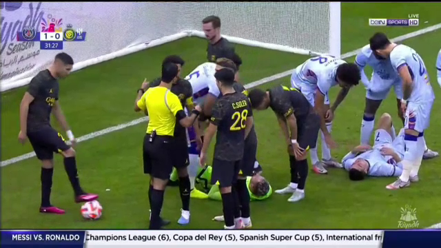Cristiano Ronaldo, primele goluri în Arabia Saudită, după ce a fost învinețit de Keylor Navas: 