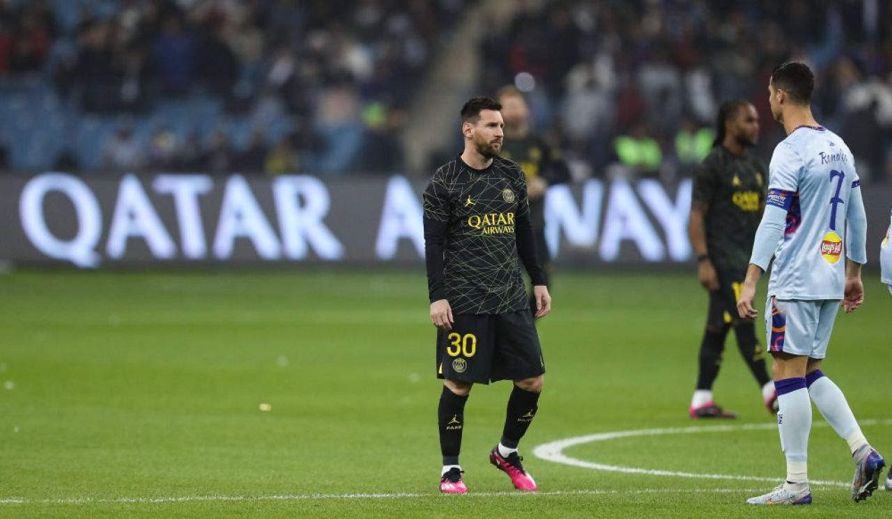 Cele mai tari poze cu Leo Messi și Cristiano Ronaldo! În ce ipostaze au fost surprinși cei doi în amicalul de lux_53