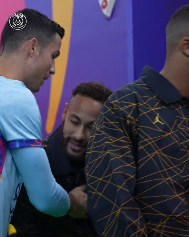 PSG a publicat imaginile cu Messi și Ronaldo care nu s-au văzut la TV: 