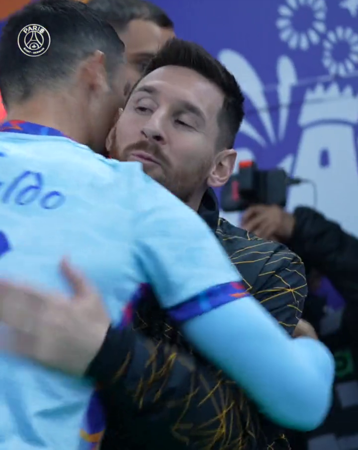 PSG a publicat imaginile cu Messi și Ronaldo care nu s-au văzut la TV: 
