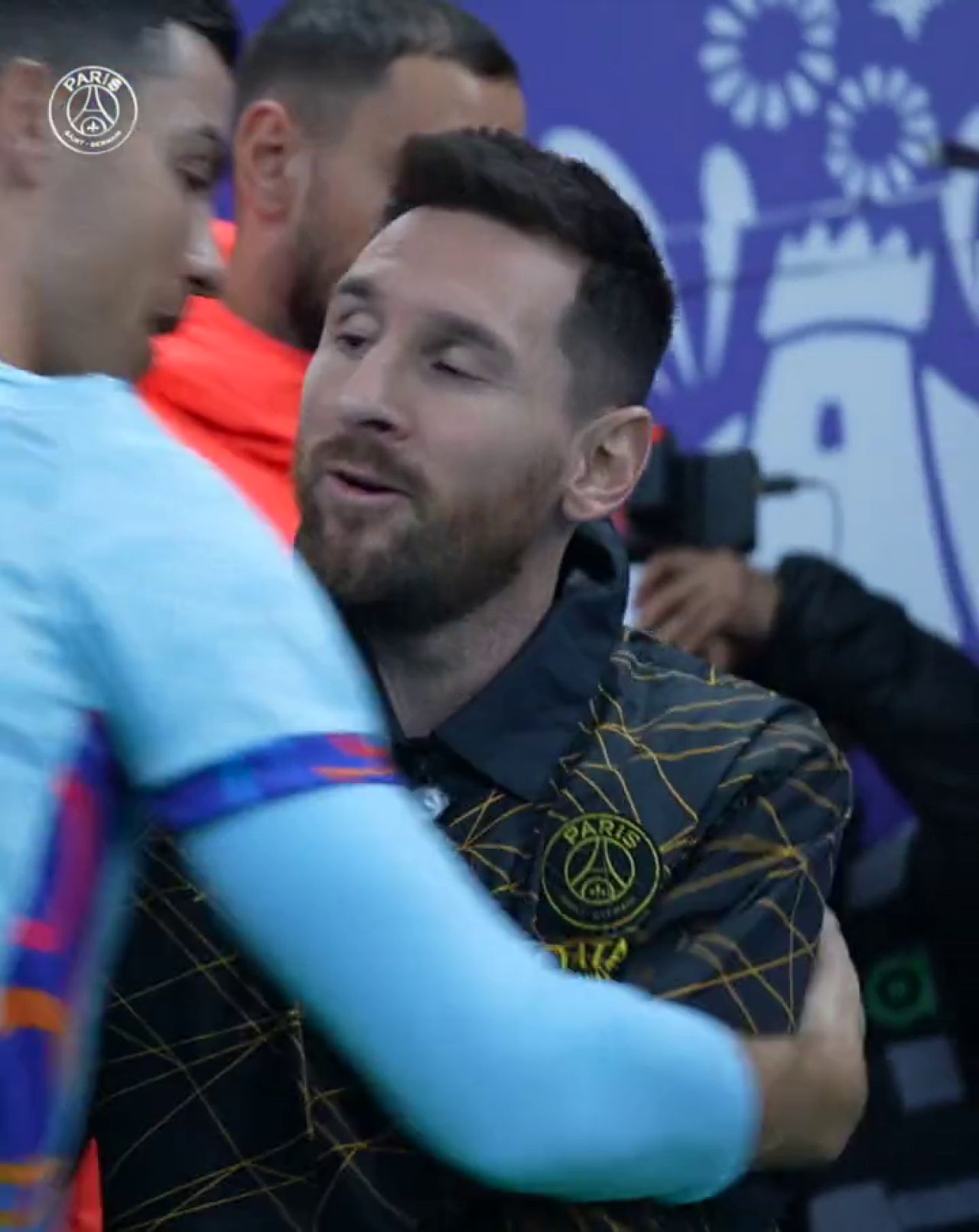 PSG a publicat imaginile cu Messi și Ronaldo care nu s-au văzut la TV: