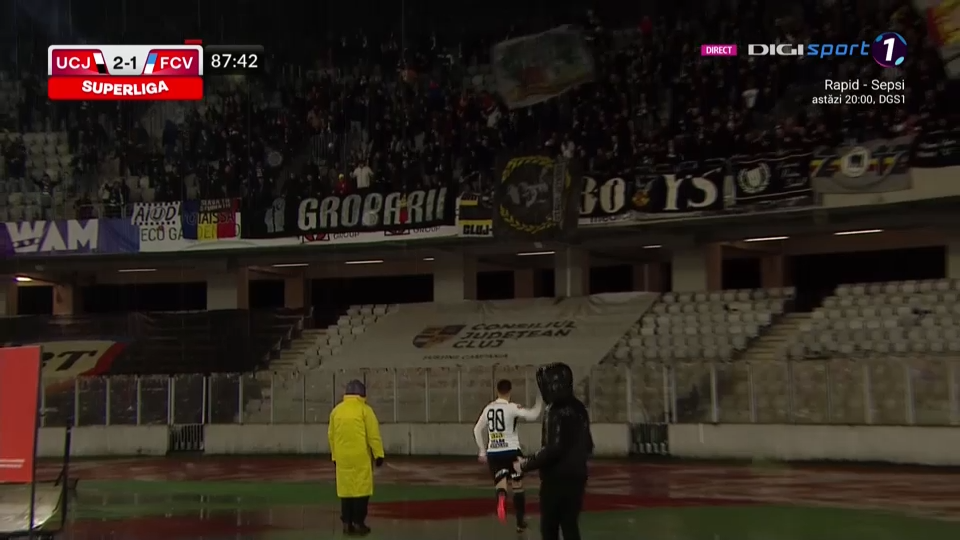 'U' Cluj - FC Voluntari 2-1  | Victorie pentru echipa lui Ovidiu Sabău, obținută în ultimele minute de joc_8