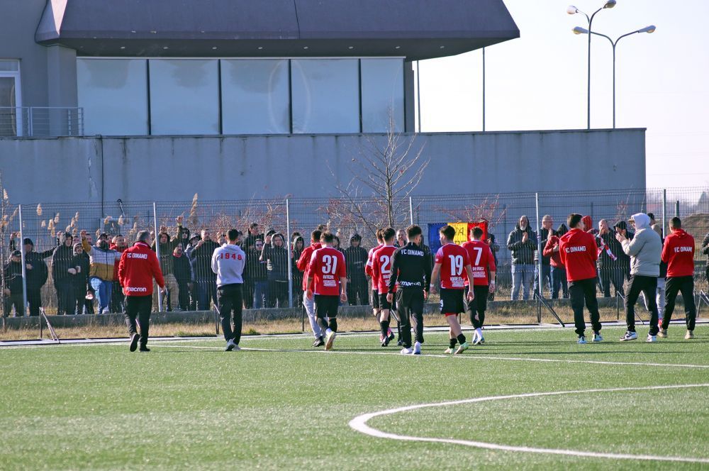 Dinamo nu a reușit să treacă de echipa lui Vali Lazăr în primul meci al anului! A debutat unul dintre ”gemenii golului”_48
