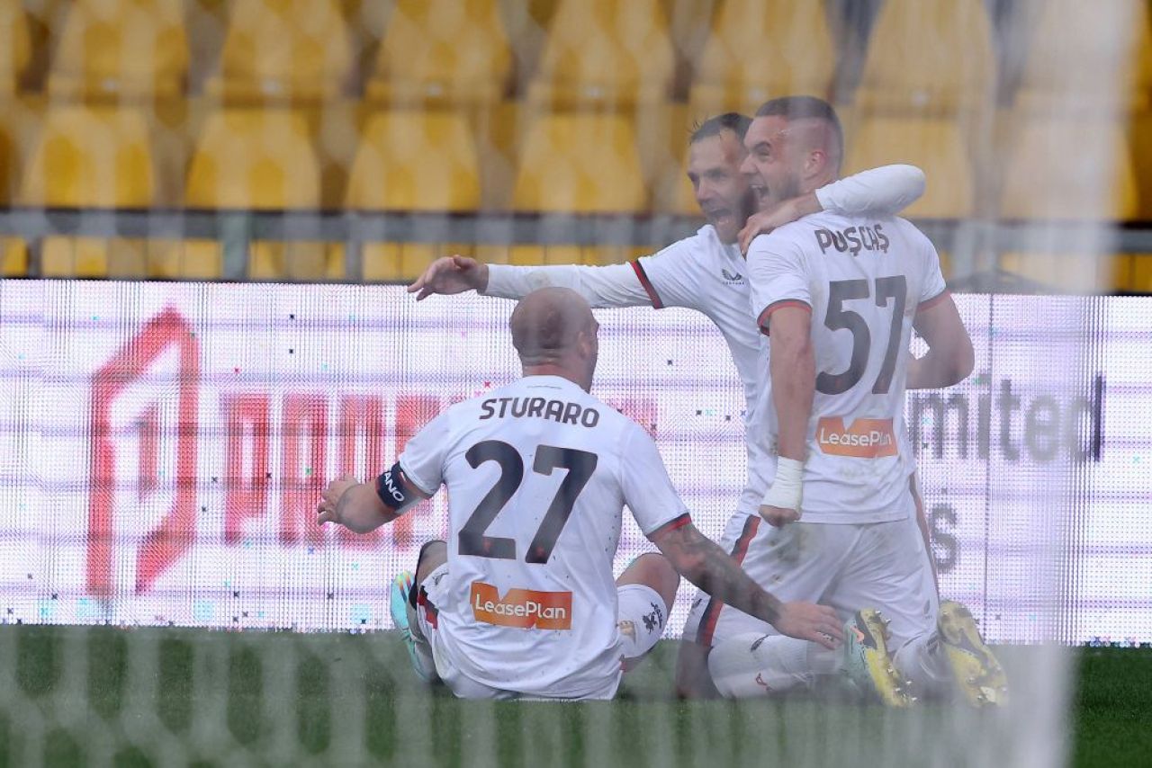 George Pușcaș a marcat golul victoriei pentru Genoa cu echipa lui Fabio Cannavaro, în minutul 90+4!_1