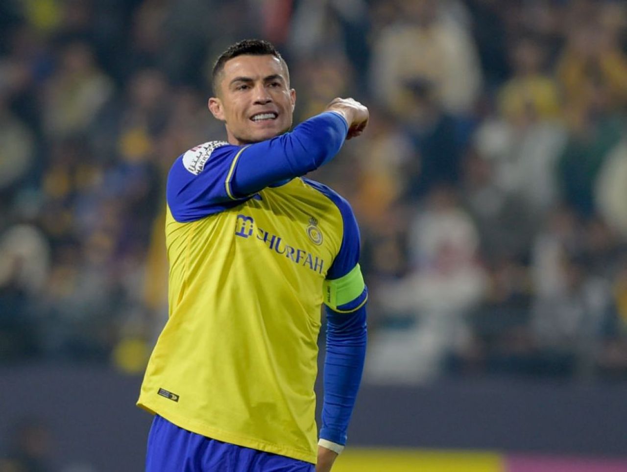 Cristiano Ronaldo, titular și căpitan la primul meci oficial pentru Al Nassr. Cum arată la trei zile după ce a fost lovit de Navas_5