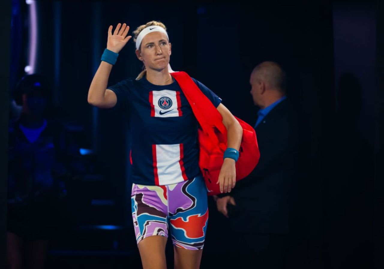 Motivul pentru care Victoria Azarenka a apărut la Australian Open cu tricoul celor de la PSG _2