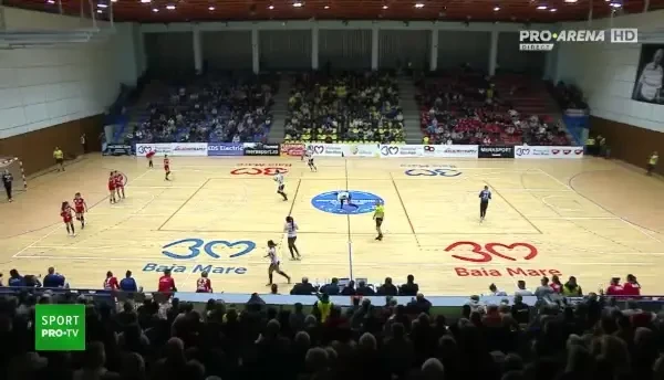 Minaur - Râmnicu Vâlcea (începutul meciului)