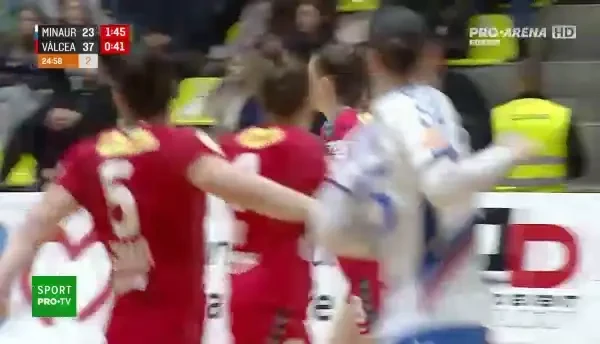 Minaur Baia Mare - Râmnicu Vâlcea (sfârșitul reprizei a doua)