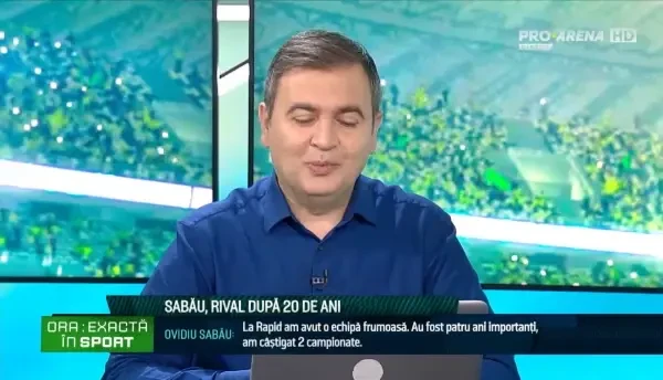 Dorinel Munteanu, la emisiunea Ora Exactă în Sport