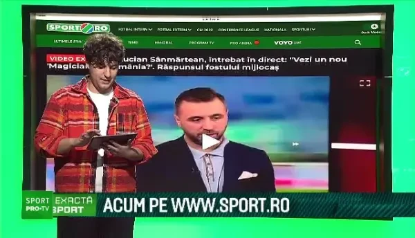 Ionuț Rada, impresionat de driblingul lui Lucian Sânmărtean (27.01.2023)