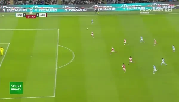 Manchester City - Arsenal: ocazie Kevin De Bruyne (minutul 56)
