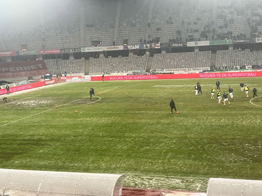 Măsura radicală luată de oficialitățile din Cluj după ce U Cluj - Rapid s-a jucat pe un gazon impracticabil_6