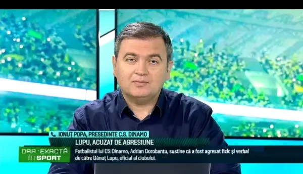 Președintele CS Dinamo, despre conflictul &icirc;n care e implicat Dănuț Lupu (29/01/2023)
