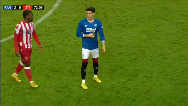 „Regele s-a întors!” Ianis Hagi, înapoi pe teren la un an de la accidentare! Cum au reacționat fanii lui Rangers _9