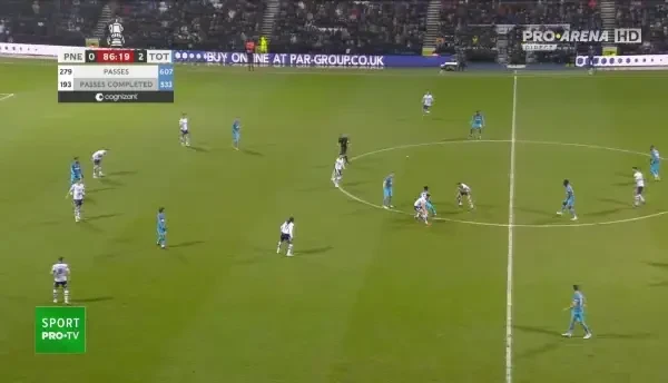 Preston - Tottenham: Gol Arnaut Danjuma