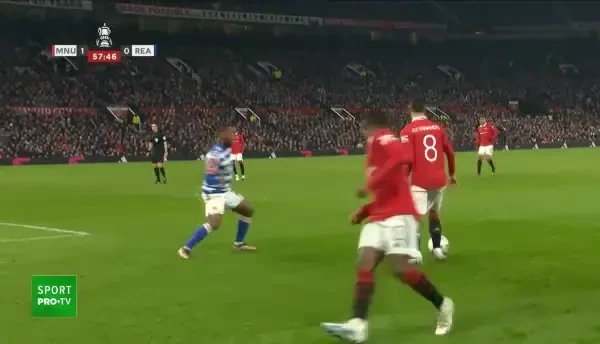 Manchester United - Reading: Gol Casemiro (minutul 59)